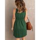 thumbnail image 5 of Vestido sin mangas con cuello en V, vestido corto para mujer Vestido corto sin mangas con cuello en V Vestido corto con cuello en V Integración sin costuras, 5 of 5