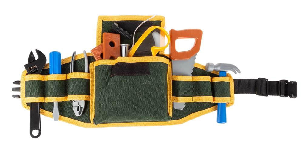 Hey! Play! Kids Tool Belt Set