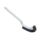 thumbnail image 1 of Bewildely Cepillo fuerte para limpieza de inodoros, depurador de plástico, mango de flexión lateral curvo, cepillo de esquina, suministros de limpieza Juegos de accesorios de baño Blanco Bewildely HA002660-01, 1 of 1