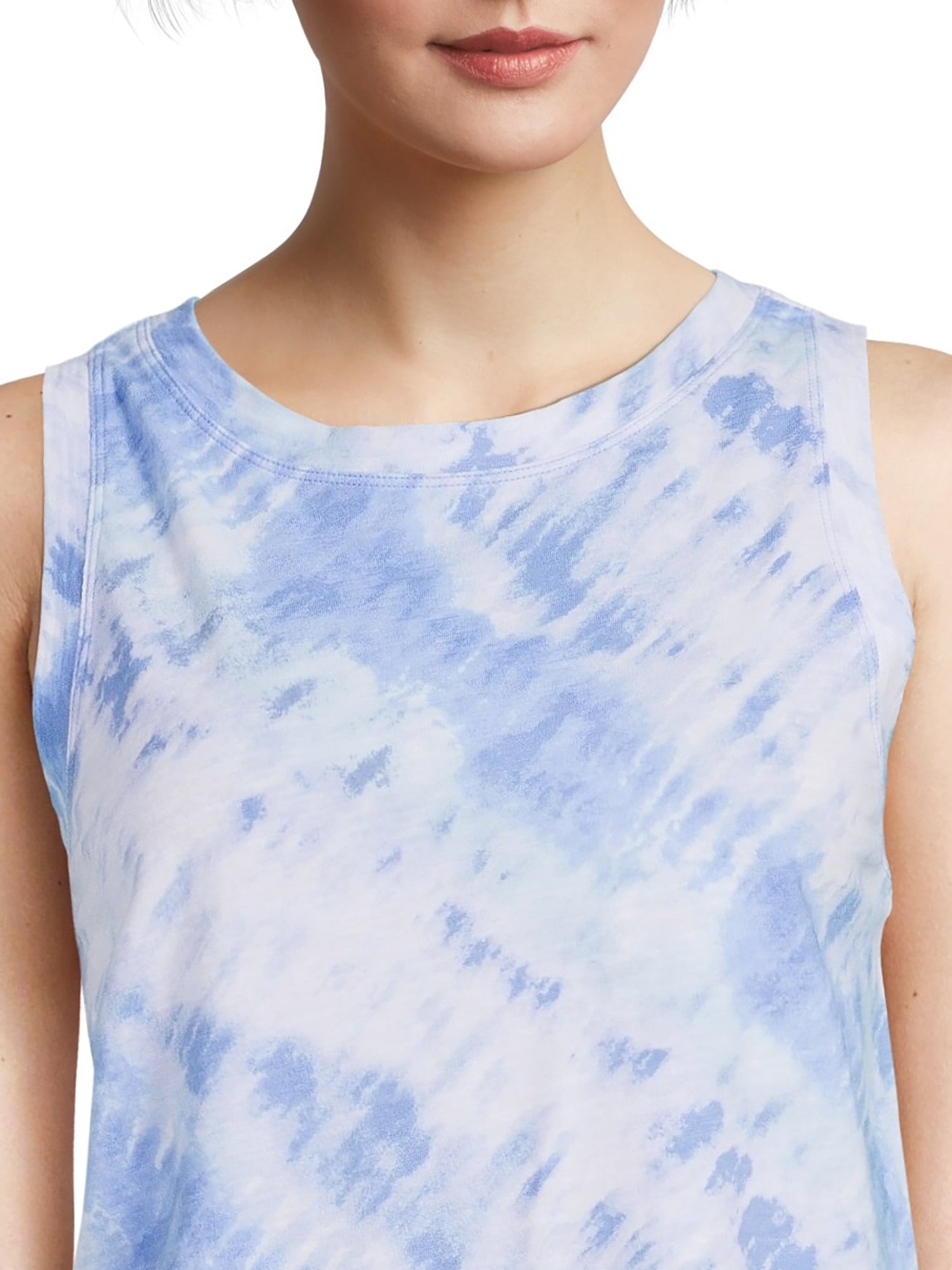 Time and Tru Women's Tie Dye Tank Top