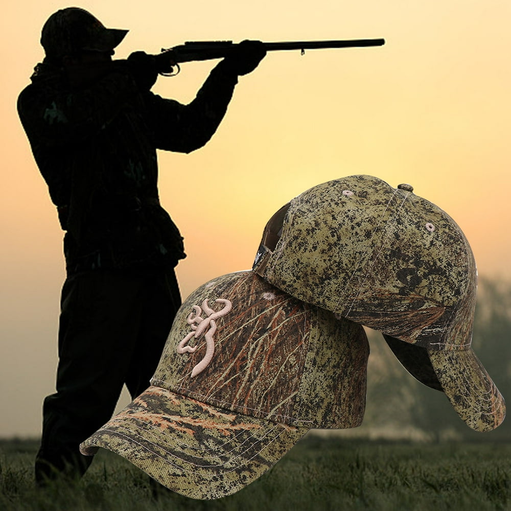 Akoyovwerve Outdoor Camping Hunting Camouflage Cap Baseball Cap Browning Baseball Cap Fishing