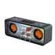 thumbnail image 2 of ¡No lo Dejes Pasar!, Altavoz Bluetooth inalámbrico mecánico transparente de doble altavoz para computadora doméstica Lámpara colorida Película de vibración de acero Audio Akmoler, 2 of 8