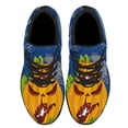 thumbnail image 2 of WeStVirginia Pumpkins Halloween Shoes Sneakers Black Size 3.5, 2 of 7
