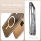 thumbnail image 5 of TUDIA Lucion para iPhone 16 Pro Max Funda Compatible MagSafe Antiamarilleo - Transparente, 5 of 6