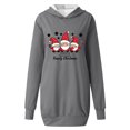 thumbnail image 5 of Christmas Dress for Womens Christmas Outfit Women's Christmas Print Long Sleeve Hoodie Dress With Pockets Casual Sweatshirt, 5 of 5