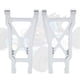 thumbnail image 5 of Kit de brazos inferiores delanteros y traseros de aleación de aluminio para coche modelo TRXXAS SLASH 2WD 1/10 RC (plata), 5 of 8