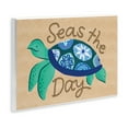 thumbnail image 4 of Stupell Industries Seas The Day Turtle Nautical & Beach Painting Unframed Art Print Wall Art, 15 x 10, 4 of 8