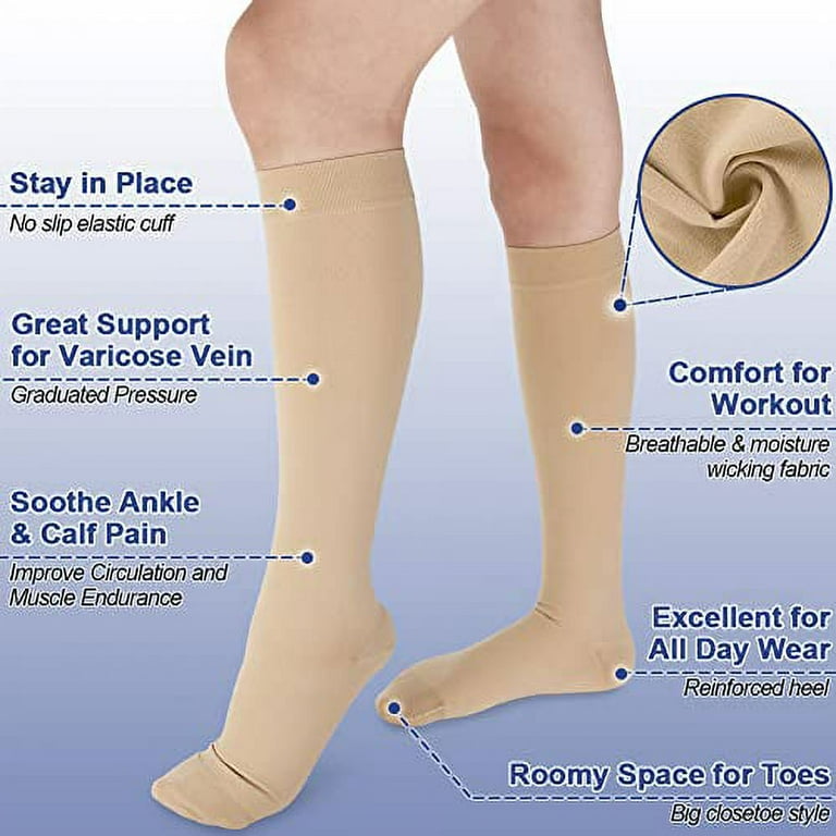 Varicose Veins Stockings - closed heel