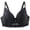 Black, variant on Women Plus Size Underwire Lace Bra, Thin Cup Lift Anti-Sagging Support Bra for D Cup Daily Wear White 115D(115D)