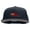 Navy, variant on Fire Car Embroidered Superior Cotton Twill Flat Bill Snapback Prostyle Cap - Black OSFM