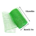 thumbnail image 2 of 1PC Mesh Wide Deco Poly Decorative Mesh Ribbon Wrapping Ribbon for Home Door Wreath Decoration DIY Crafts Making, 10 Inches x 10 Yards, 2 of 2