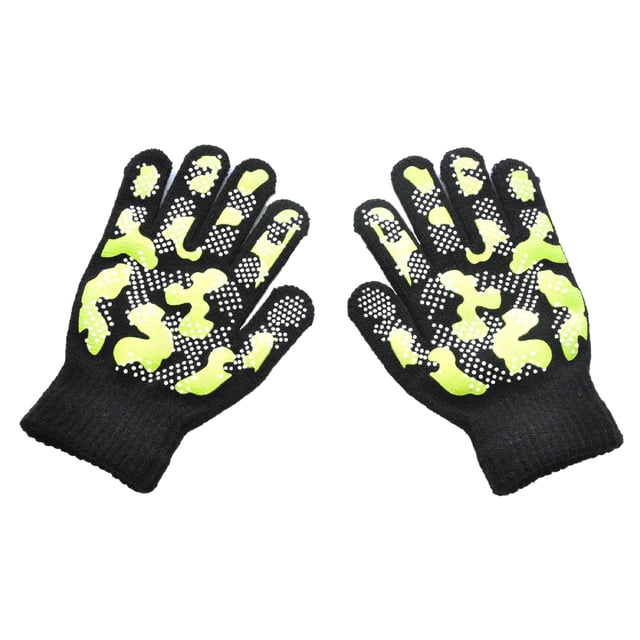Minnieouse 1 par de guantes de invierno para niños Guante de punto para niños Exquisita artesanía de tejido cálido Cubierta para mantener el calor Type3 NO3 Minnieouse AP008999-04