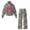 Camo Pink Bow, variant on Binienty Bow Camo Womens 2 Piece Sweatsuits Sets Fall, Mock Neck Long Sleeve Sweatshirt Wide Leg Sweatpants with Pockets Casual Lounge Tracksuits Outfits