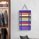 thumbnail image 4 of Compact belt hanging pouch, practical belt storage and display case, efficient storage for belts and medals, 4 of 5
