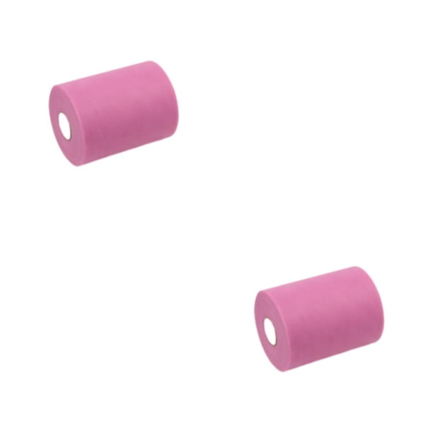 Yuarrent Accesorios de decoración de boda para bodas No es fácil de desvanecer Decoración de boda de poliéster de buena textura ALC09Pink ALC09Rosa Morado 2Conjunto