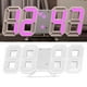 thumbnail image 4 of Temporizador de Reloj Despertador de Pared Digital ANGGREK LED 3D Minimalista Para El Hogar, 4 of 8