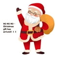thumbnail image 3 of 2xpegatinas Navideñas Para Pared De Baño Para Regalos Navideños Estilo Festival A, 3 of 8
