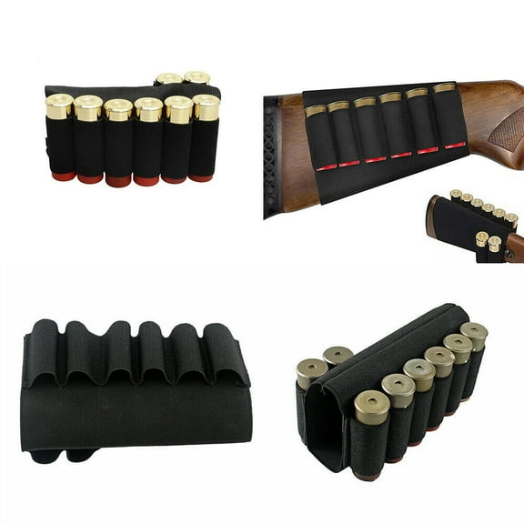 US 2-4 Pc Shotgun Buttstock Shell Holder Hunter Specialties Butt Stock Cartridge