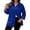 Blue, variant on Corduroy Shackets for Women Button Up Long Sleeve Oversized Loose Fit Casual Jacket Tops with Pocket