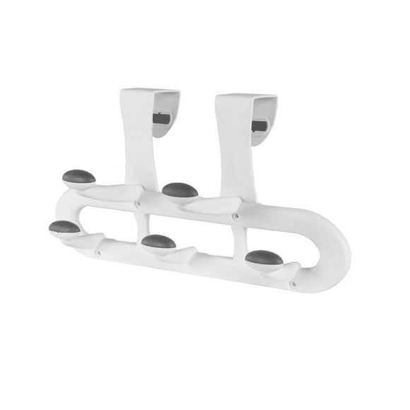 neatfreak!® Over The Door Non Slip Hook, Plastic, White