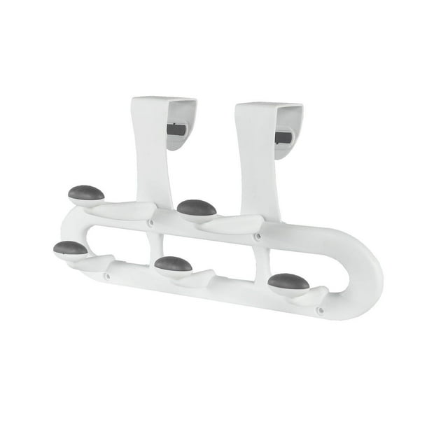 neatfreak!® Over The Door Non Slip Hook, Plastic, White