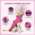 thumbnail image 2 of BT Bear Dog Harness Jacket, High Collar Reflective Dog Jacket with Handle, Warm Dog Cold Weather Coat, Pet Coat Vest for Small Medium Large Dogs Hot Pink 3XL, 2 of 7