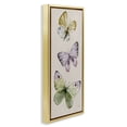 thumbnail image 4 of Stupell Industries Three Timeless Butterflies Animals & Insects Painting Gold Floater Framed Canvas Art Print Wall Art, 11 x 25, 4 of 10