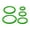 Green, variant on lionlar 5 Pieces Tank Floating Plant Rings Portable EVA for Pond Pool Tank Green