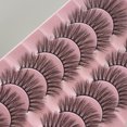 thumbnail image 5 of Pestañas Postizas Fáciles de Aplicar, 10 Pares de Visón Falso 3D Reutilizables para Principiantes, 5 of 5