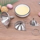 thumbnail image 3 of embudo de acero inoxidable,juego de embudos de cocina mini embudos pequeños plateados,embudos de acero inoxidable para transferir aceite líquido,embudo de acero inoxidable para cocina,embudos, 3 of 7