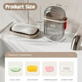 thumbnail image 5 of Travel Soap Holder with Lid - Draining Soap Box for Shower -Compact Travel Soap Case Leak-Proof Design for Camping, Hiking, Gym & Outdoor Use | Keeps Soap Dry & Hygienic, 5 of 7