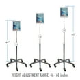 thumbnail image 3 of CTA Digital Heavy-Duty Security Gooseneck Floor Stand for 7-13" Tablets (PAD-SHFS), 3 of 9