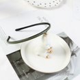 thumbnail image 2 of 5 Pieces Skinny Hairbands Solid Simple Headband for Women for a long time(Pink+dark green+gray+coffee+black), 2 of 5