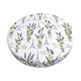thumbnail image 2 of Lsque Lavender Flowers Round Bar chair cushion covers Velvet Fabric Premium Comfort Protects from Scratches and Stains for 14-17 Inch Chair- 13 inch, 2 of 7