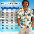 thumbnail image 7 of KUIFORTI Couple Matching Outfits Matching Hawaiian Outfits for Family Soft and Comfortable Quick-dry with Soft Fabric Suitable for Everyday Casual Wear Coastal Sailboat Print, 7 of 7