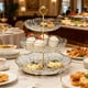 thumbnail image 1 of Frutero De Tres Niveles De 8 Pulgadas, Elegante Centro De Mesa, De Vidrio, Ideal Para Uso Domstico, Sala De Estar, Mesa De Centro Y Exhibicin De Dulces, 1 Unidad, Transparente., UKHBMC, 1 of 8