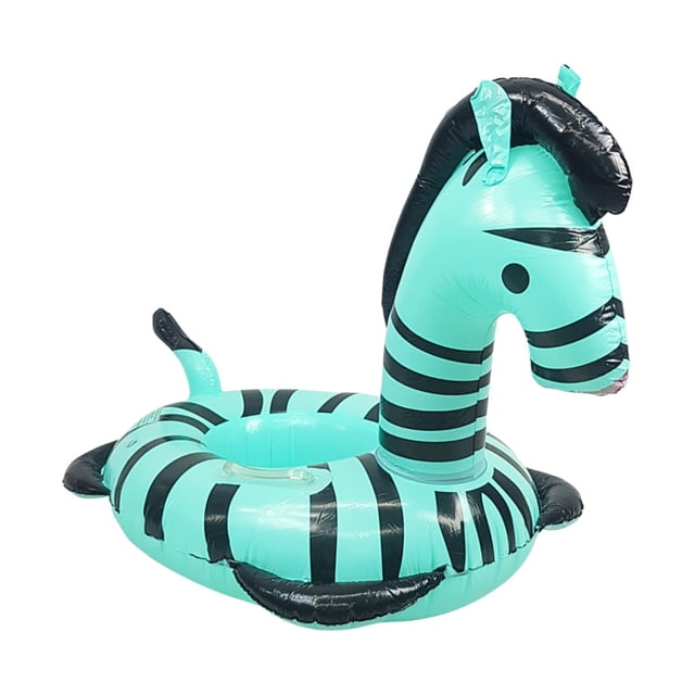 Flotador Inflable para Alberca The Baby Shop Cebra con agarraderas Verde -