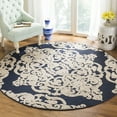 thumbnail image 2 of SAFAVIEH Indoor Outdoor MNR152B Monroe Collection Navy Rug, 2 of 10