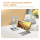 thumbnail image 4 of Soporte Base De Celular Plegable Plateado, 4 of 5