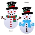 thumbnail image 2 of Dsscvnef Christmas DIY Snowman Kit Ornaments Craft for Activity, 2 of 9