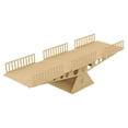 thumbnail image 3 of kokiya RC Wooden Obstacle Set Accessories Professional Creative Scence Props Simulation Rocker, 3 of 10
