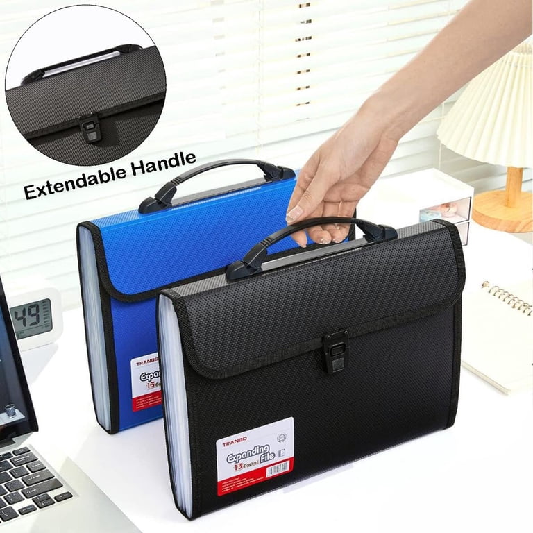 Extra Large Legal Size/Foolscap 12 Pockets Accordion File