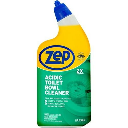 

Zep Toilet Bowl Cleaner Acidic 32Oz. 12/Ct Blue (ZPEZUATBC32CT)