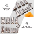 thumbnail image 3 of MasteelfCA 17Pcs Caulking Nozzle Kit Stainless Steel Scraper Trimmer Window Sealant, 3 of 8