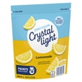 thumbnail image 4 of Crystal Light Drink Mix, 16 Pitcher Packets, for Flavorful Hydration and Shareable Refreshment, Lemonade, flavored with other natural flavor Zero Sugar, Low Calorie, 8.6 oz, 4 of 9