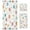 Small Watercolor Splashes and Dots, variant on 3 Piece Bath Towels Set Bath Towel, Hand Towel and Face Towel for Bathroom, Gym, Hotel Pink and Blue Tie-dye Pattern