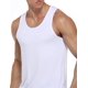 thumbnail image 3 of Camisetas sin mangas de rayón de bambú para hombres Camisetas sin mangas elásticas con cuello redondo, 3 of 5