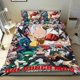 thumbnail image 1 of One-Punch Man Conjunto de sábanas temático, trío de piezas, cómodo y amigable con la piel, diseño único, regalo de decoración para el hogar para familiares, amigos y fans,173cm *218cm, 1 of 6