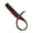 Brown, variant on 22 Inch Straight Clip In Synthetic Fiber Hair Extensions for Party Wigs