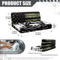 thumbnail image 7 of Yuyamidu American Flag RV Dinette Cushion Covers Bear RV Seat Covers Washable Camper Cushion Slipcover 1 Pcs Bench Cover 1 Pcs Backrest Cover Camper Decor, 7 of 7